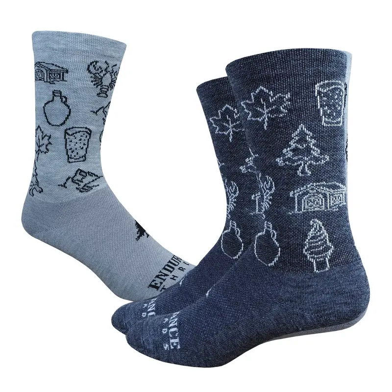 Neaf Icons 6" Race Wool Socks Usa 1