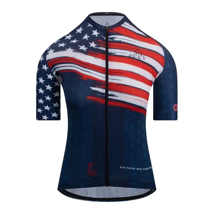 Onnor Sport Women's American Pride 2023 Elite Cycling Jersey Short Sleeve 1