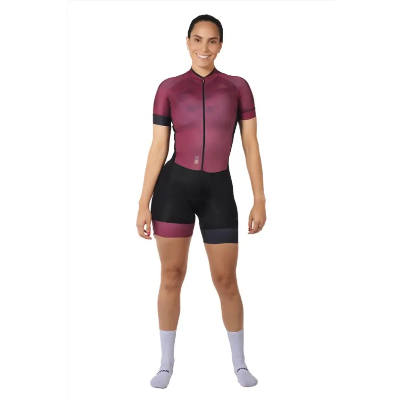 Onnor Sport Women's Winehive Expert Cycling Skinsuit Short Sleeve 1