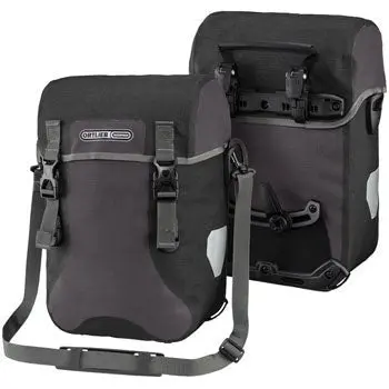 Ortlieb Sport-Packer Plus Pannier - 30L, Pair, Granite/Black 1