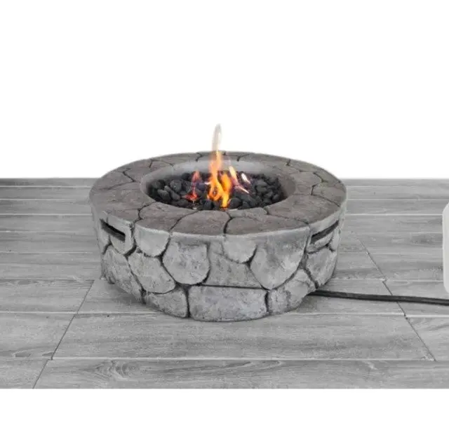Outdoor Fire Pit Concrete Design | 9'' H X 28'' W 1