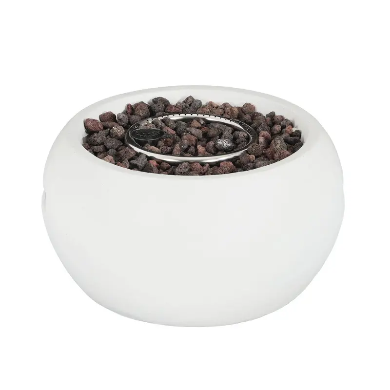Patio Mgo Propane Fire Pit, 40,000 Btu, White 1