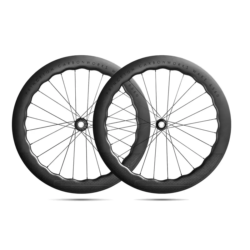 Princeton Wake 6560 Strada Disc Brake Wheelset W/Tactic Hubs 1