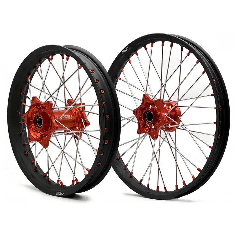 Rippin Moto  21/18" Premium Wheel Set For Ktm & Husqvarna 125-500 Exc/Exc-F/Sx/Sx-F/Sxs/Xc/Xc-F 1