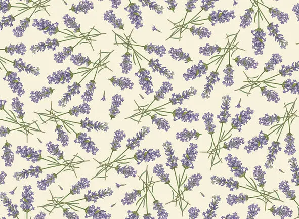 Rossi 1931 Italian Decorative Paper- Lavender Sprigs 1