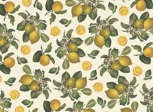 Rossi 1931 Italian Decorative Paper- Lemons 1