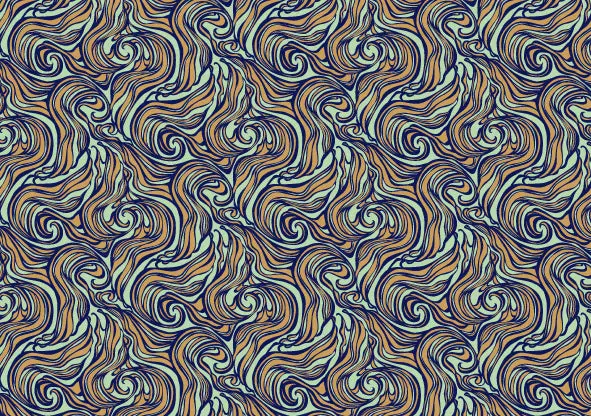 Rossi 1931 Letterpress Gold Metallic Marbled Design Paper- Mint 1