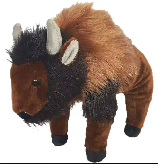 #S-7049 Buffalo Plush Animal 1
