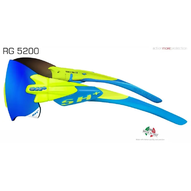Sh+ Sunglasses Rg 5200 Yellow/Blue 1