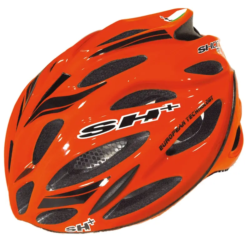 Sh+ Sunglasses Sh+ Shot R1 Helmet - Orange/Black 1
