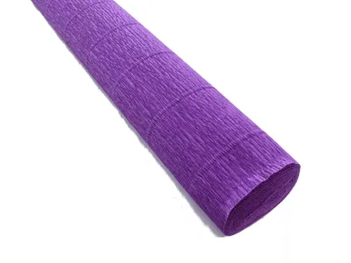 Solid Color Heavyweight Crepe Paper-  Plum 1