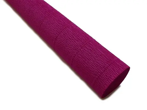 Solid Color Heavyweight Crepe Paper- Vibrant Purple 1