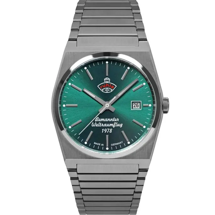 Space Control Green | Automatic Wristwatch With Green Dial 1