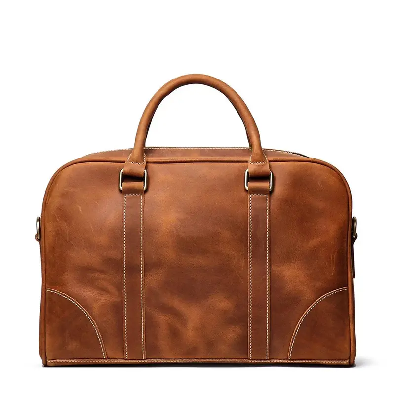 The Bjorn Leather Laptop Bag | Vintage Leather Briefcase 2