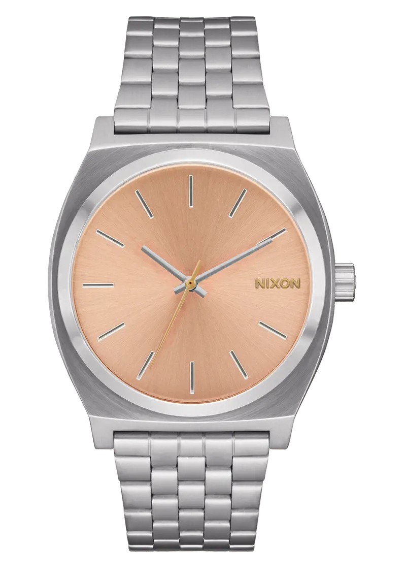 Time Teller - Silver / Coral 1