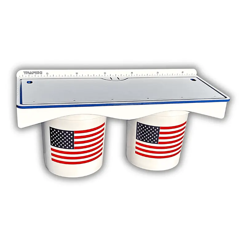 Trapski Premium Double Bucket 33" Raised Fillet Table Cutting Board | Made In The Usa 1