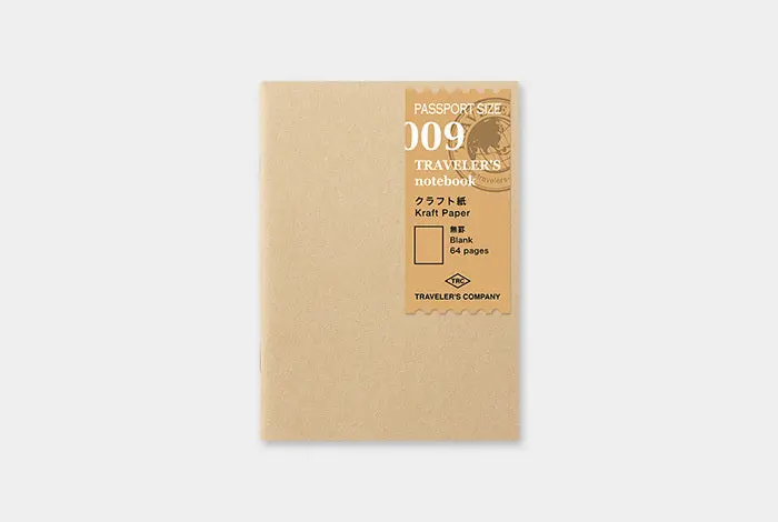 Traveler's Notebook Passport Size Kraft Paper Notebook 1