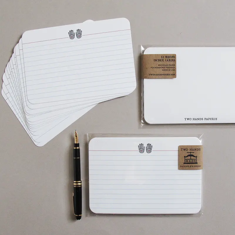 Two Hands Made Recipe Cards 1