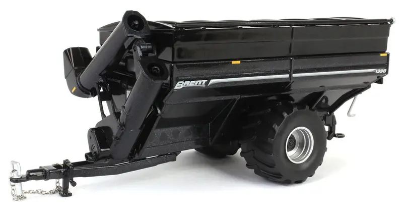 #Ubc064 1/64 Black Brent Avalanche 1398 Grain Cart With Flotation Tires 1