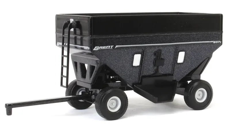 #Ubc071 1/64 Metallic Black Brent 657Q Gravity Wagon 1