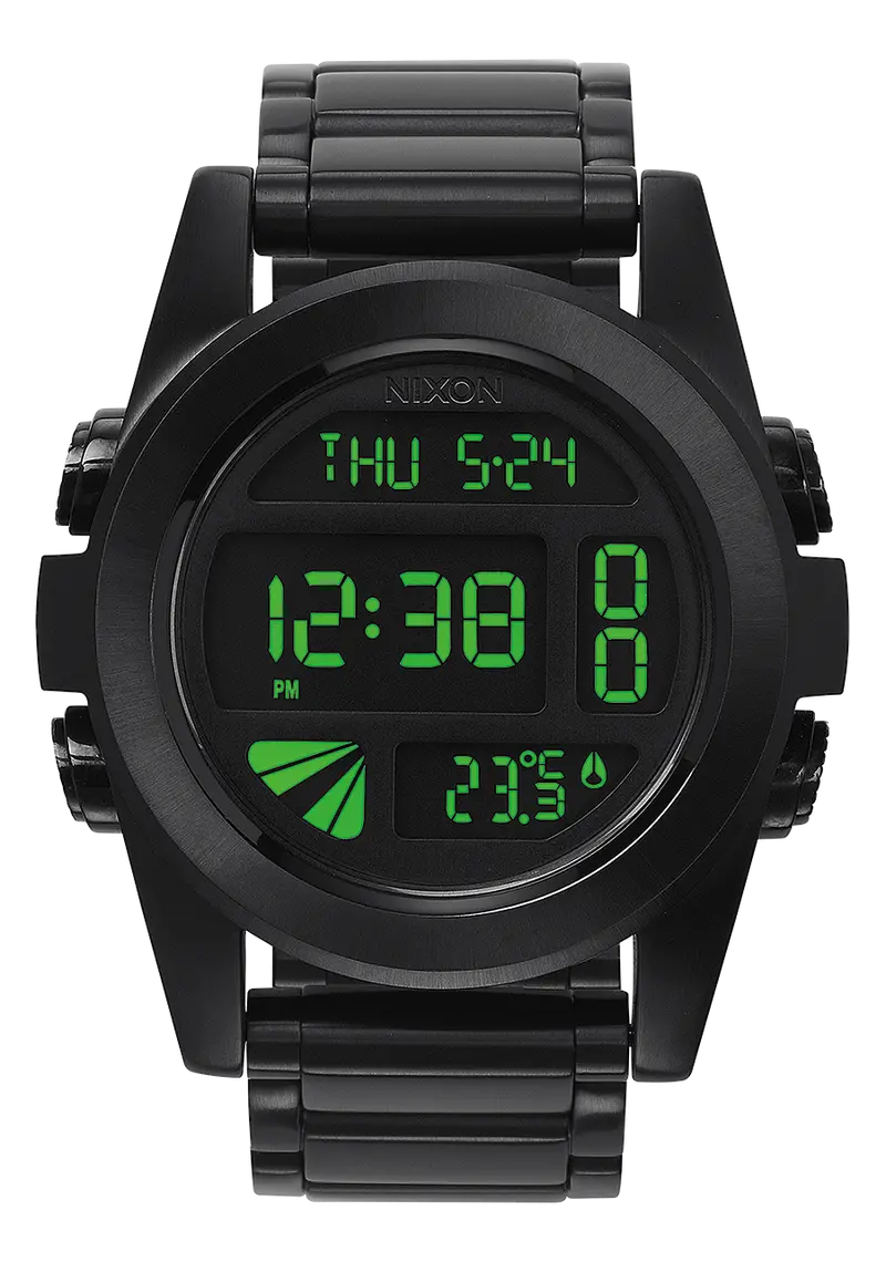 Unit Stainless Steel - All Black / Green 1