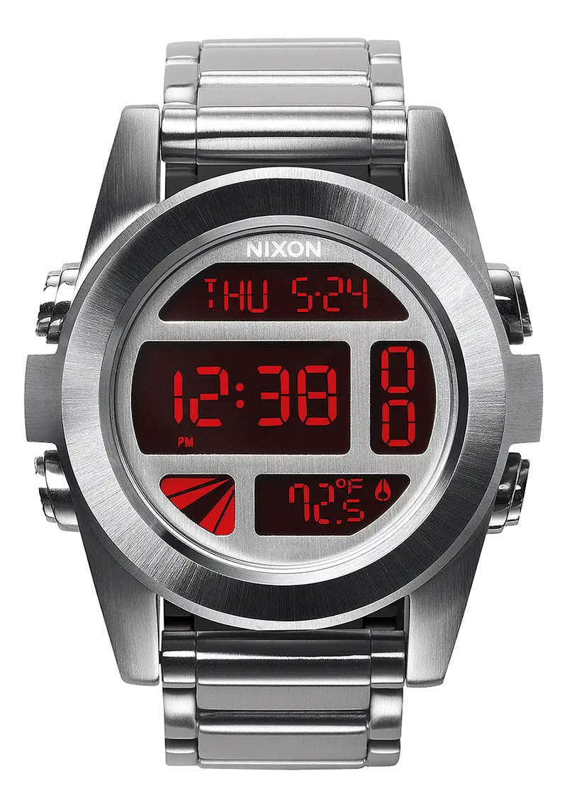 Unit Stainless Steel - Silver / Red 1
