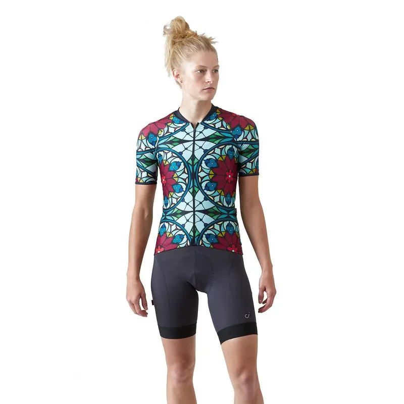 Velocio Stained Glass Es Short Sleeve Jersey 1