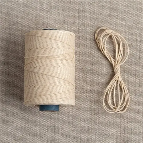 Waxed Linen Thread-Natural 1