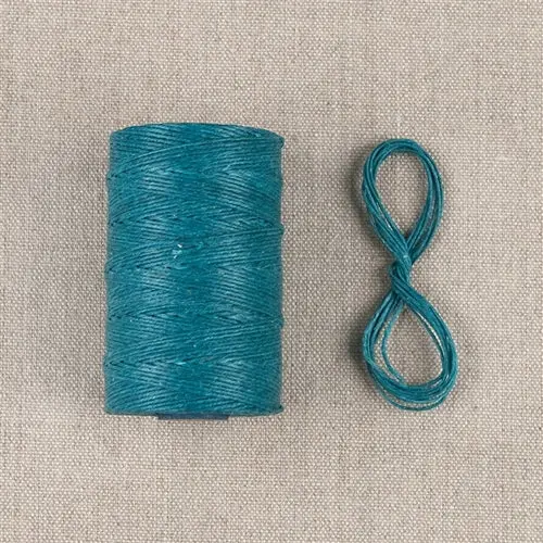Waxed Linen Thread- Teal 1