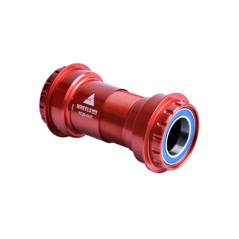 Wheels Manufacturing Pressfit 30 Outboard Thread-Together To Shimano 24Mm Bottom Bracket W/Abec-3 Bearings 1