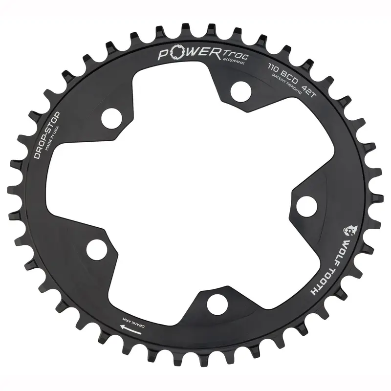 Wolf Tooth Oval 110 Bcd Gravel / Cx / Road Chainrings 2