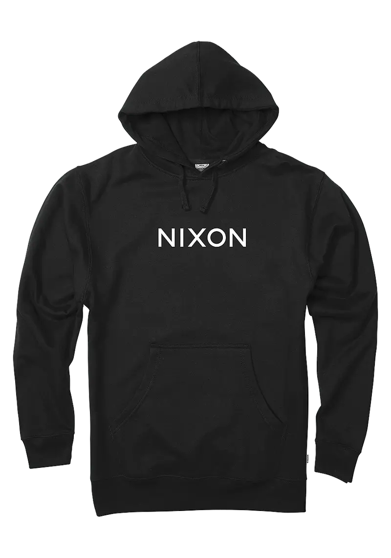Wordmark Hoodie - Black 1