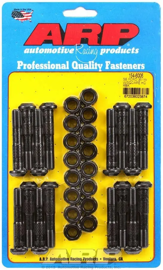 Arp 154-6006 Sbf Rod Bolt Kit - Fits 351W 1