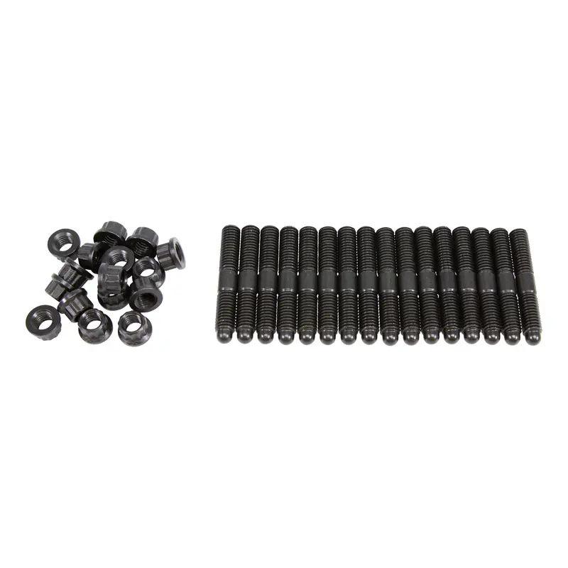 Comp Cams Dual-Threaded Stud Kit – M8X1.25, 52Mm Length, With 12-Point Flange Nuts (4587-Kit) 1