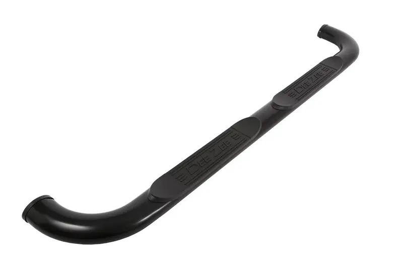 Dee Zee Ultrablack 4-Inch Oval Steel Side Steps – Cab-Length Fitment 1
