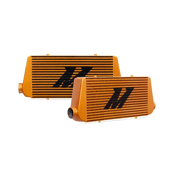 Mishimoto Universal Gold-Finished R-Line Intercooler – Performance-Oriented Design 1