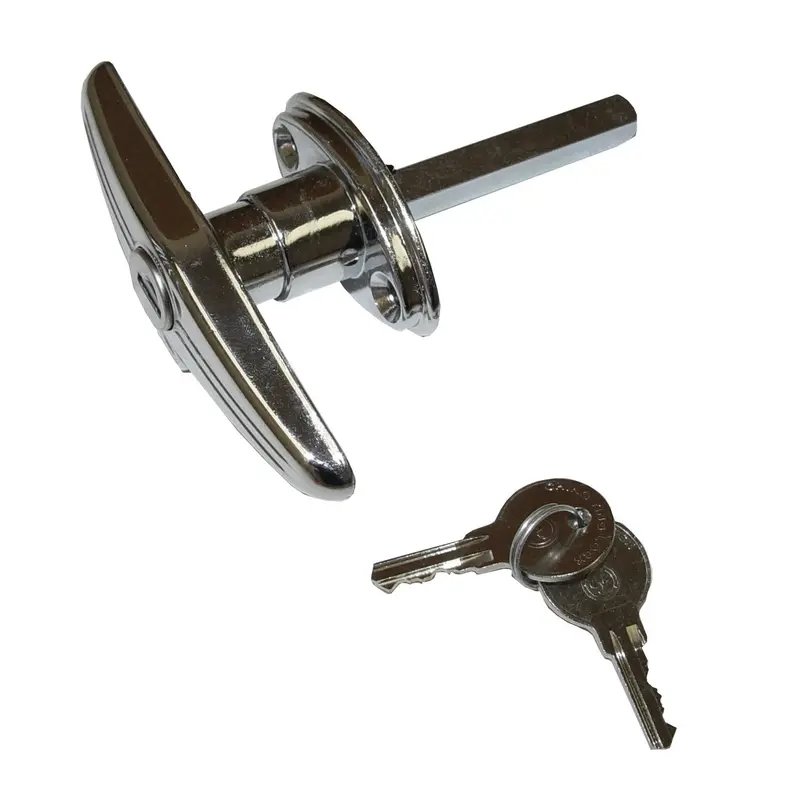 Omix-Ada 11901.02 Chrome Rear Liftgate T-Handle With Keys 1