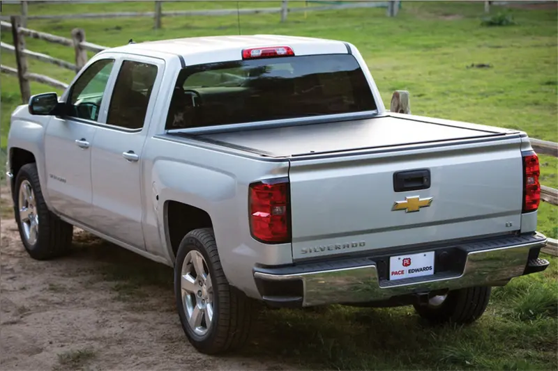 Pace Edwards Jackrabbit Retractable Tonneau Cover – Hard Folding Truck Bed Accessory 1